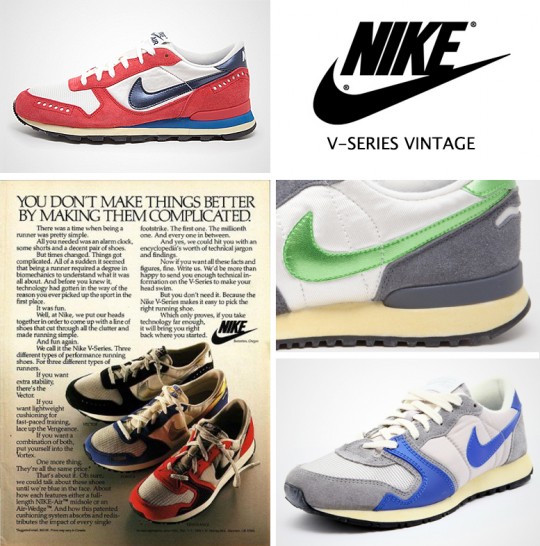 Nike V-Series. Love to Run. Live to break the Rules.