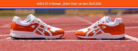 Asics GT II Olympic Pack Netherlands 28.07.2012