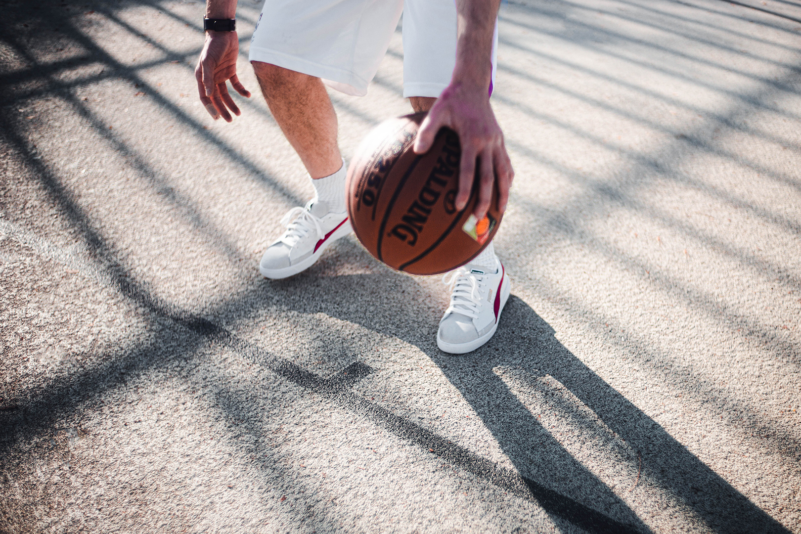 mens puma basket vtg