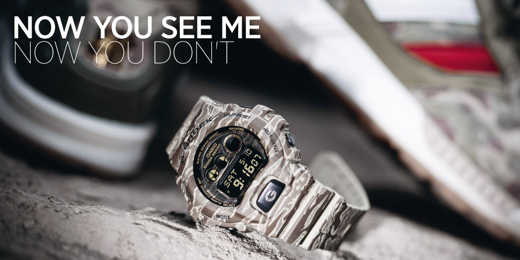 Die Camouflage Collection von Casio