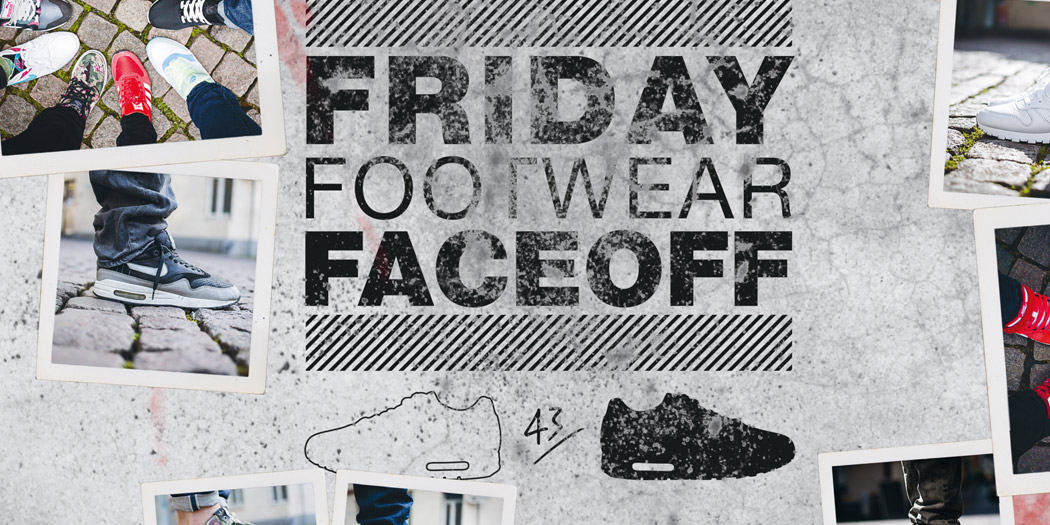 Friday Footwear Faceoff Header