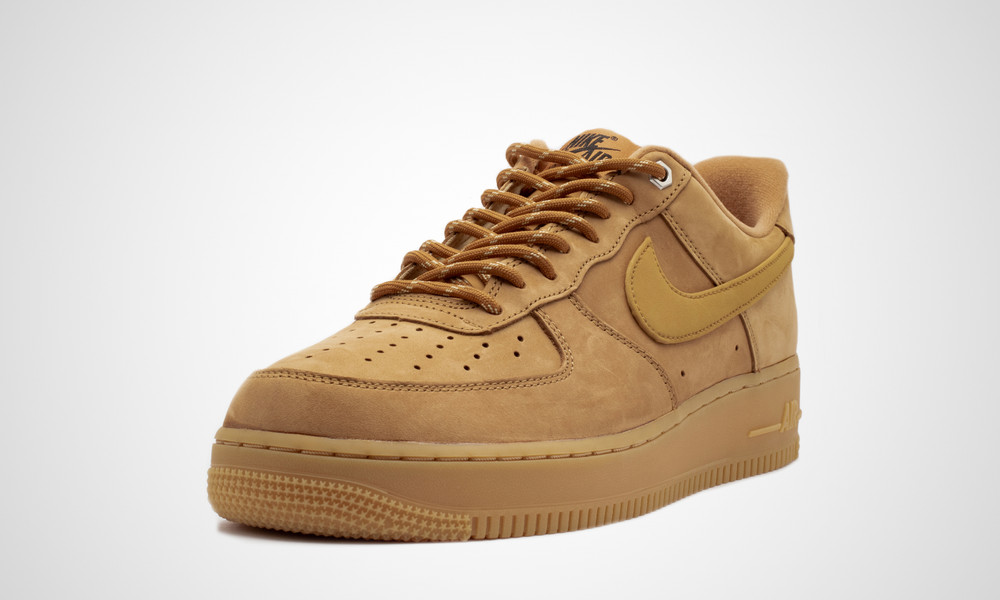nike air force 1 brown sole