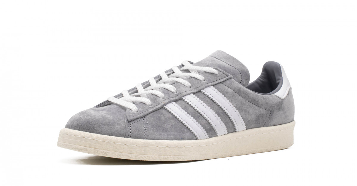 adidas Campus 80s (grey / white) | 43einhalb Sneaker Store