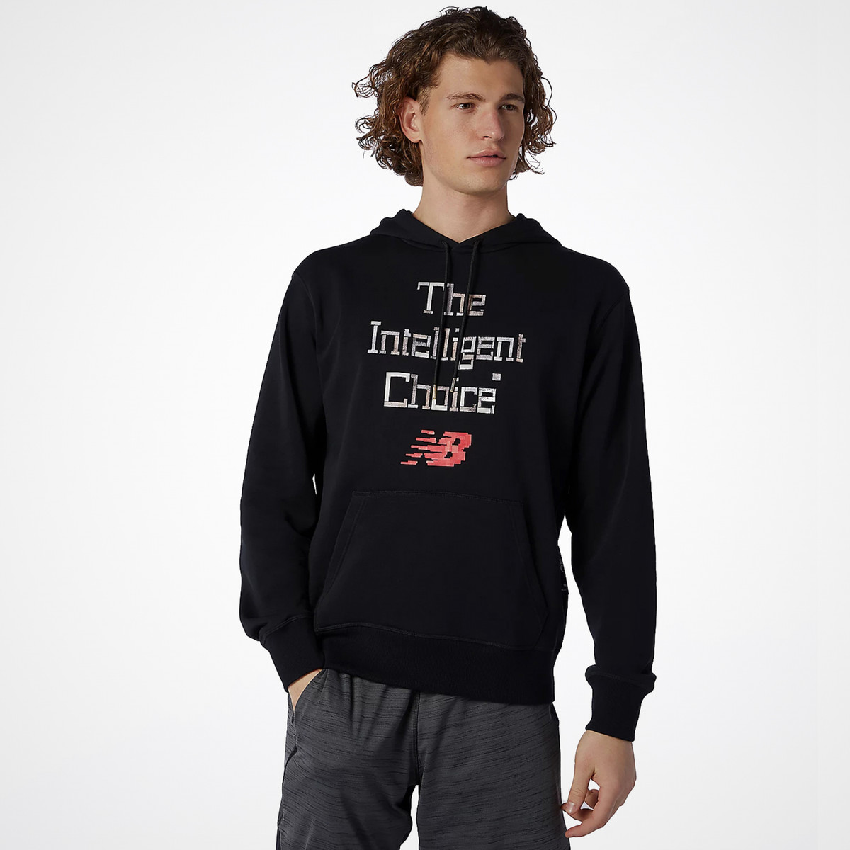 New Balance Athletics Artist Lister Hoodie schwarz S - Hoodies & Zip Hoodies