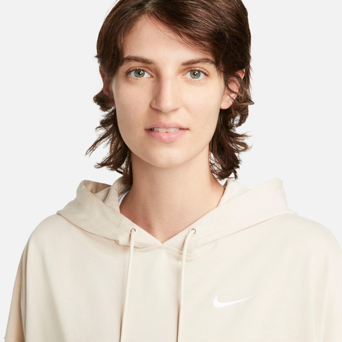 Nike Women's Oversized Jersey Pullover Hoodie (beige) 43einhalb