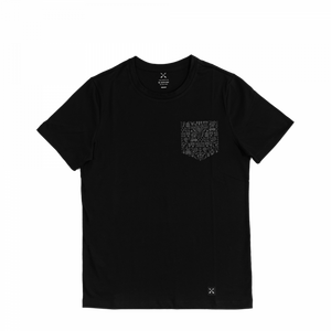 MEINE JUNGS x Heimplanet Pocket T-Shirt (black)
