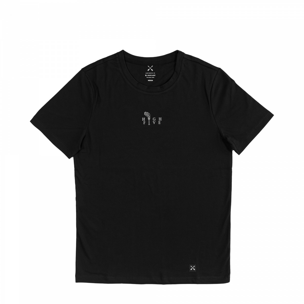 MEINE JUNGS x Heimplanet "High Five" T-Shirt schwarz S - T-Shirts & Tops