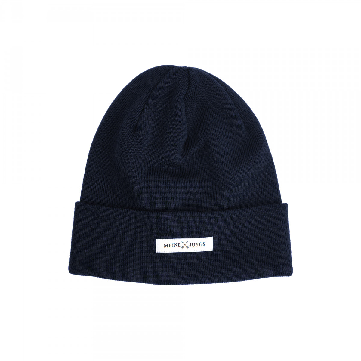 MEINE JUNGS Klassische Haube "marine" -