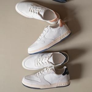 Malone (white leather / black)