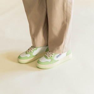 Medalist Mid W (leat / leat / nile green)