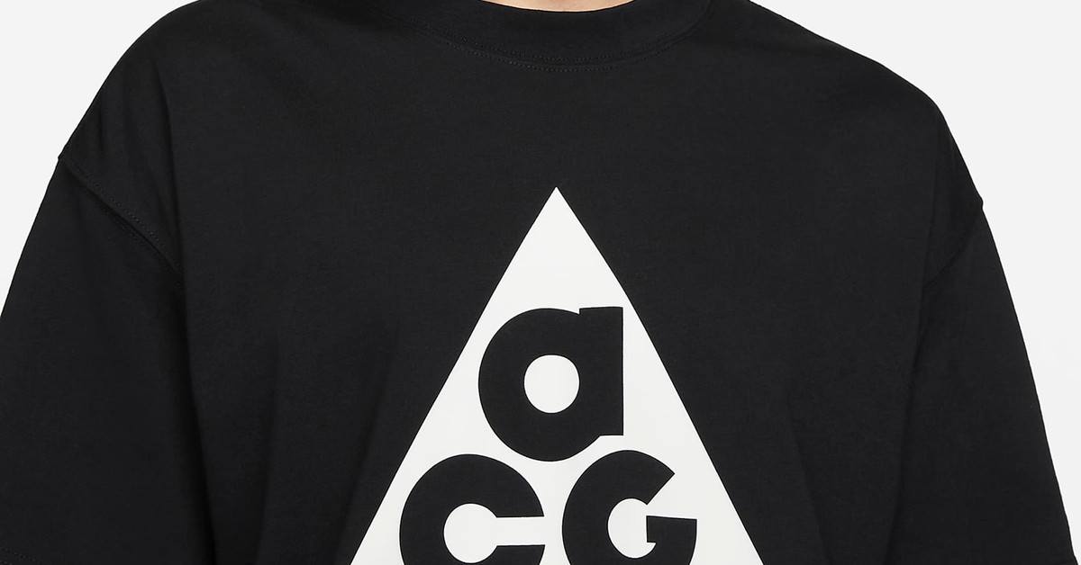 Nike ACG T-Shirt (schwarz / weiß) | 43einhalb Sneaker Store