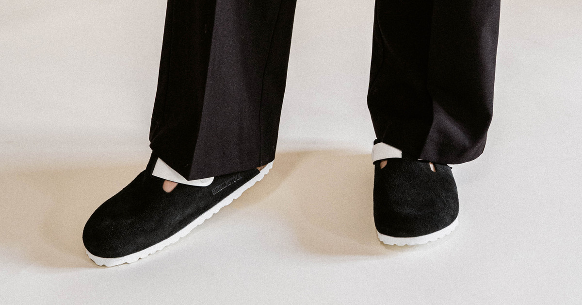 Birkenstock Boston VL W (Black / White) | 43einhalb Sneaker Store
