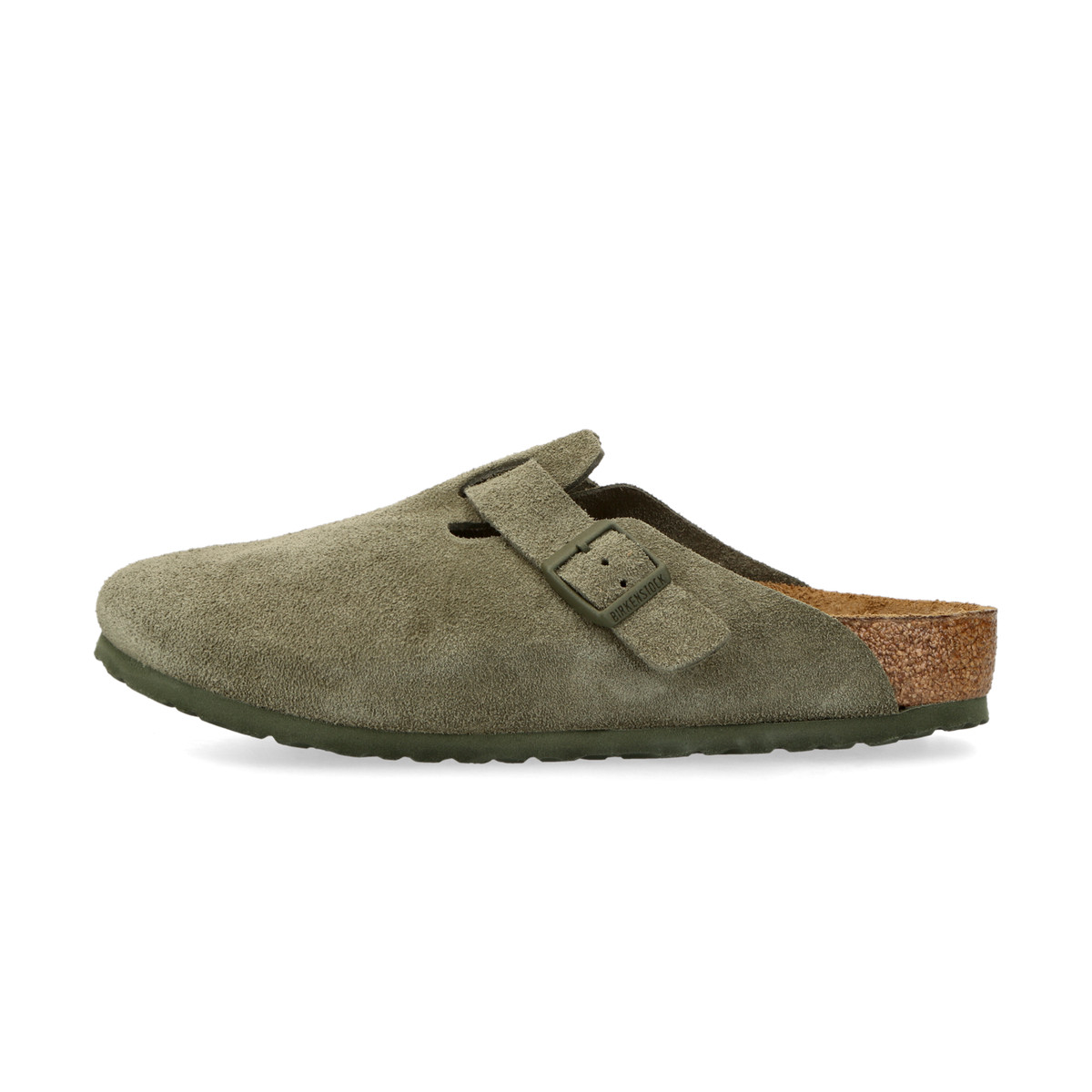 Birkenstock Boston Suede Leather grün 39 - Sneaker