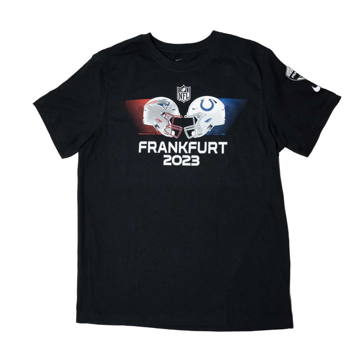 Nike Essential Tee NFL Frankfurt Gamesschwarz Pats vs. Colts schwarz XL - T-Shirts & Tops