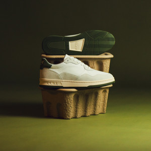 Elford (white leather olive)