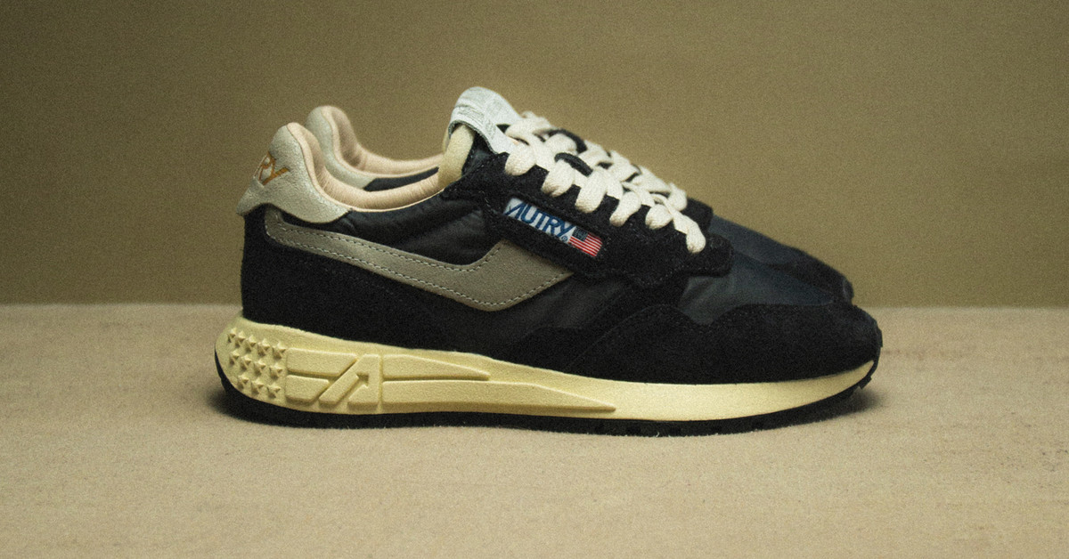 AUTRY THE REELWIND ホワイト/ブラック スニーカー　37 AUTRY THE REELWIND ホワイト/ブラック スニーカー 37