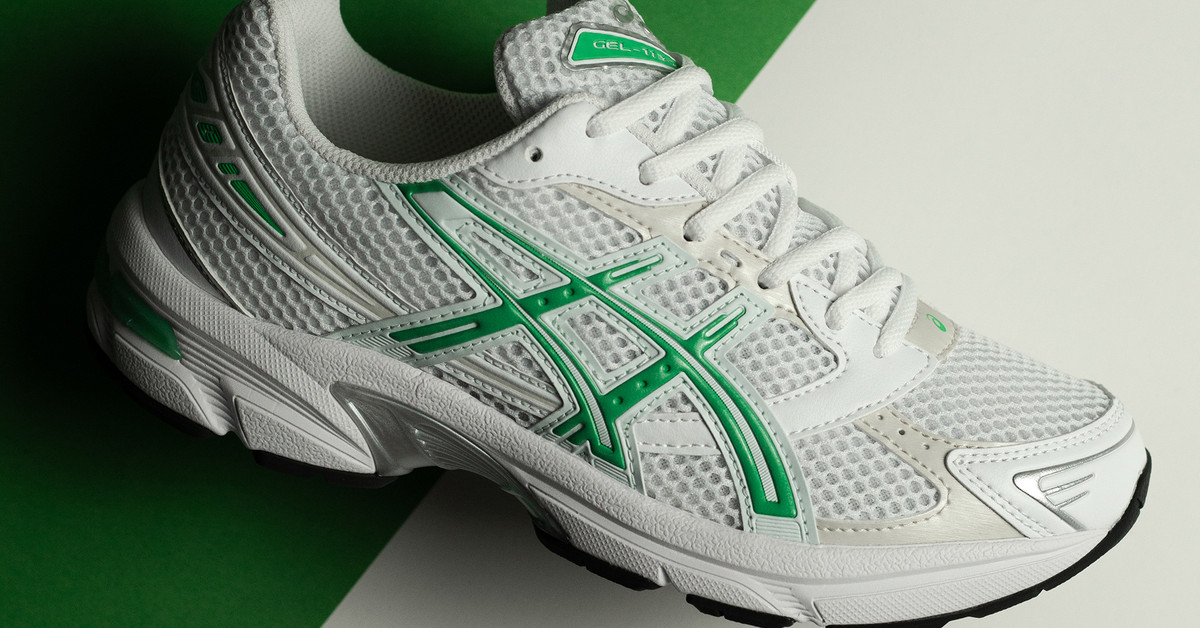 ASICS SportStyle GEL-1130 (white / malachite green) | 43einhalb Sneaker ...