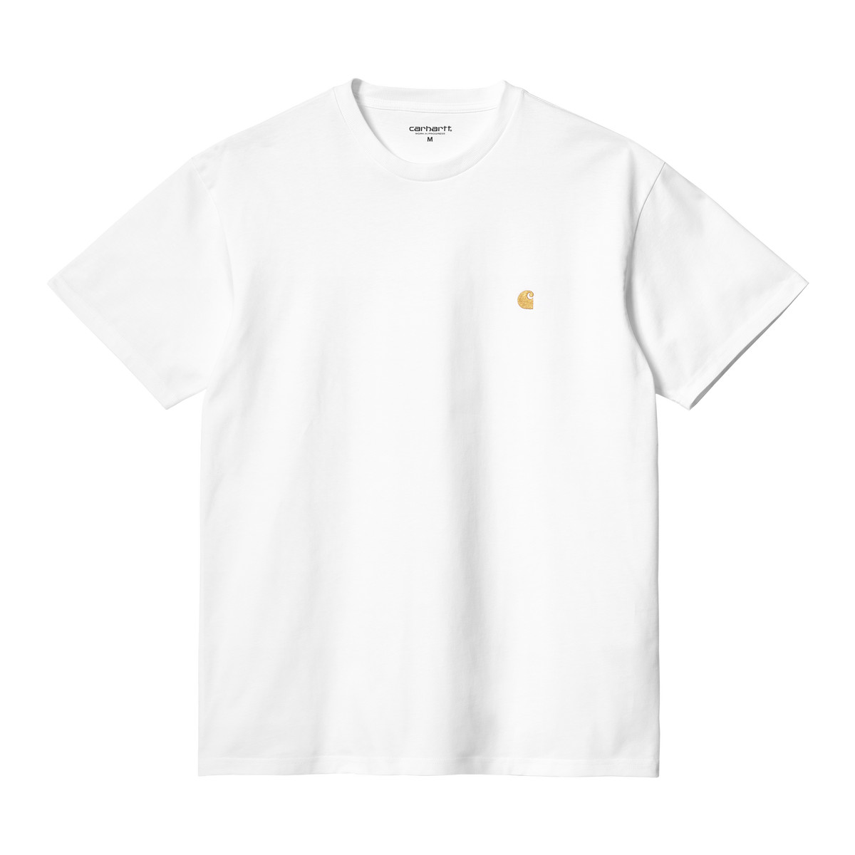 Carhartt WIP S/S Chase T-Shirt weiß L - T-Shirts & Tops