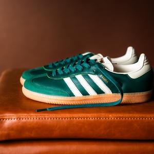 Samba OG W (collegiate green / cream white / gold metallic)
