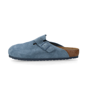 Birkenstock Boston BS Suede Leather (elemental blue)