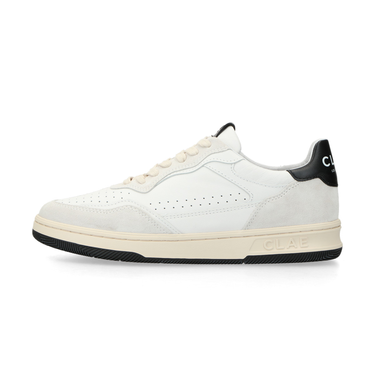 CLAE HAYWOOD "White Leather Black"beige 37.5 - Sneaker