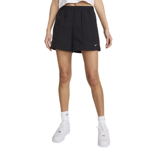 Nike Sportswear Essential Mid Thigh Length Short (black / white)