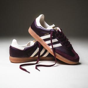 Samba OG W Maroon (maroon / core white / gold metallic)