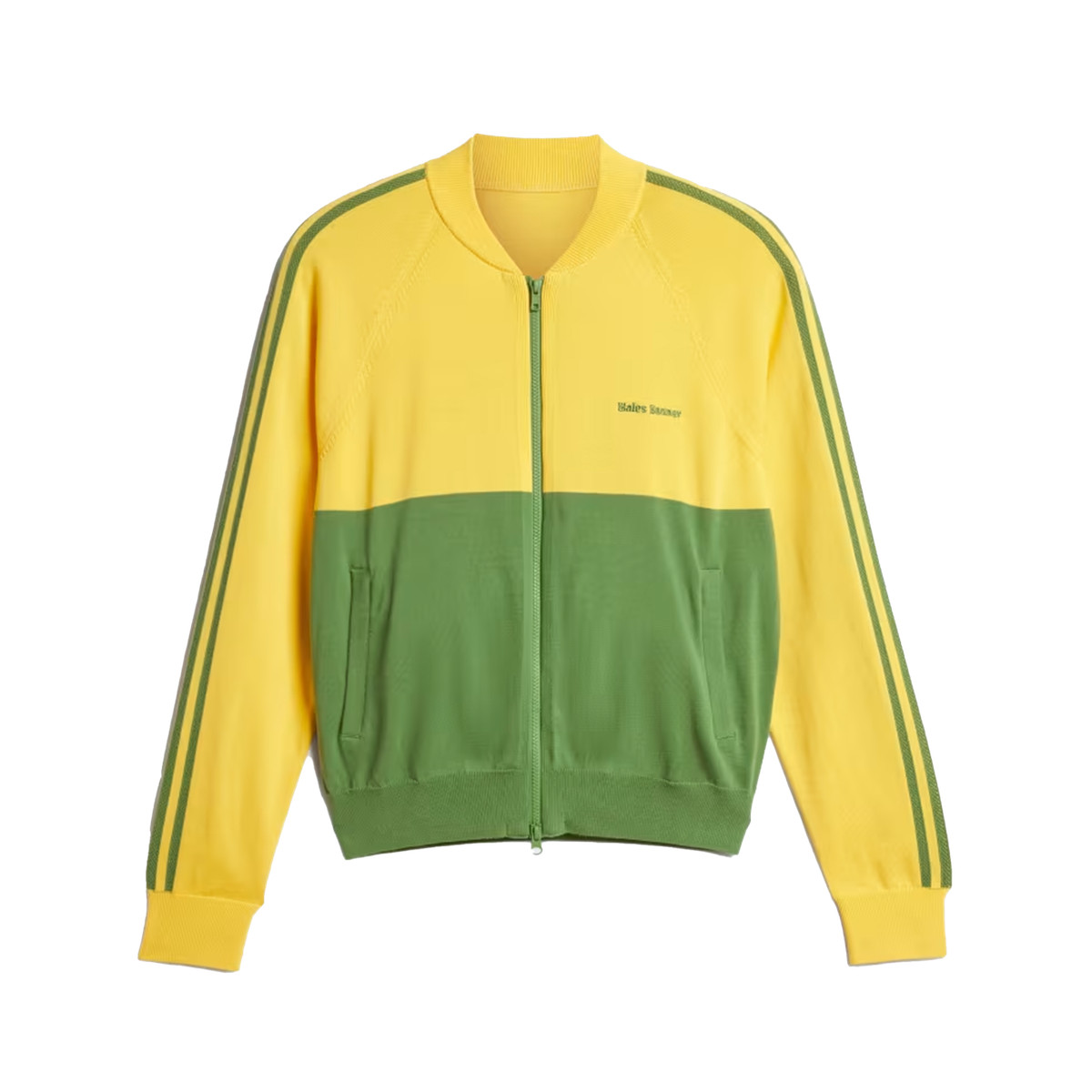 adidas x Wales Bonner N Knit TT grün XS - Jacken & Westen