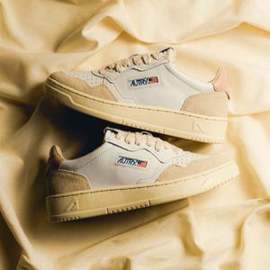 Medalist Low W (weiß / beige / rosa)
