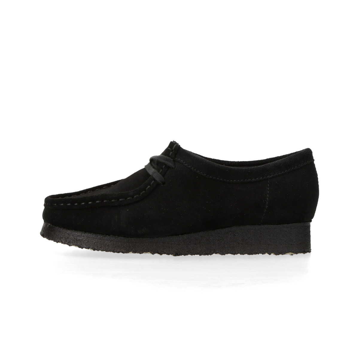 Clarks Originals WMNS Wallabee "Black Suede"schwarz 39.5 - Sneaker