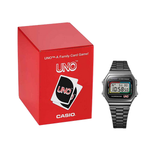 Casio x UNO A168WEUC-1AER