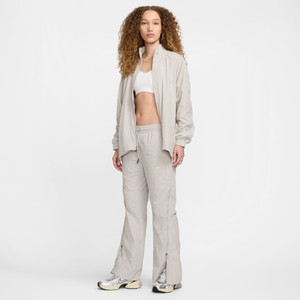 Repel trousers with mid-rise waistband and zipper (lt ironore / white)