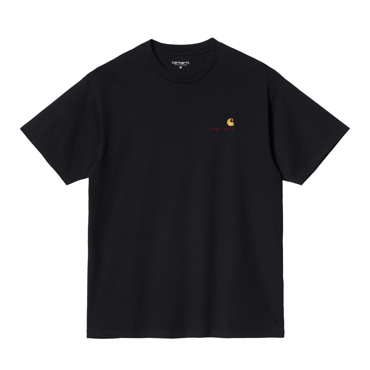 Carhartt WIP S/S American Script T-Shirt schwarz S - T-Shirts & Tops