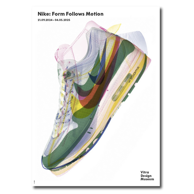 Vitra Design Museum Exhibition poster: »Nike: Form Follows Motion