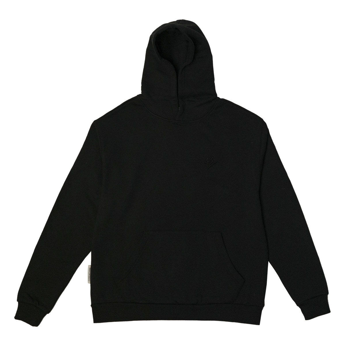 43einhalb x The Grail Club "Hoodie"schwarz M - 43einhalb