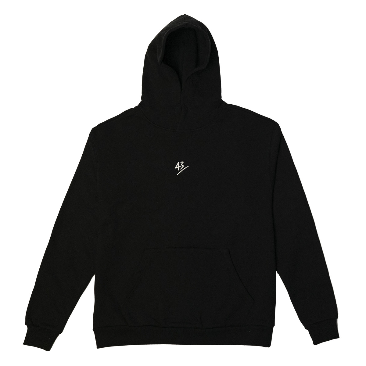 43einhalb Essential Hoodie schwarz L - 43einhalb