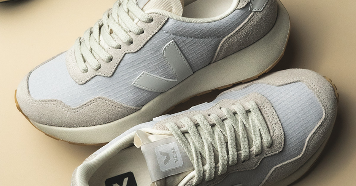 Paulistana Veja Grey And Pink Paulistana Gravel/Ultraviolet