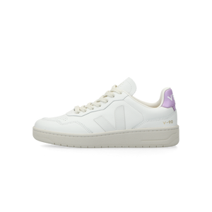 VEJA V-90 O.T. Leather (extra / white / orchid)