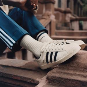 x Wales Bonner Superstar (wonder white / navy / red)
