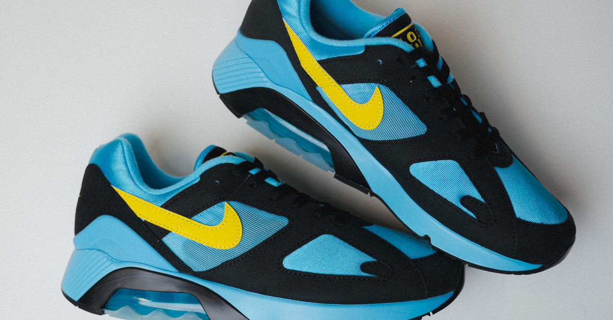 Nike Air 180 (baltic blue / lightening / black) | 43einhalb Sneaker Store
