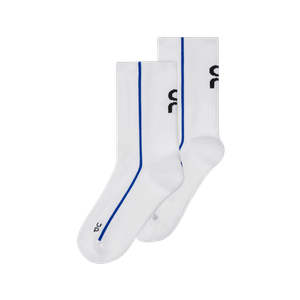 On Court Sock High 1 U (white / blue / black)