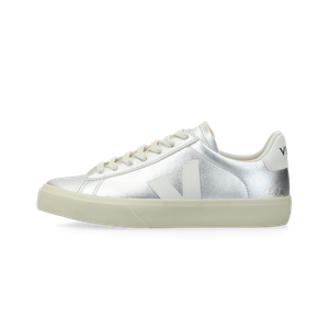 VEJA Campo Chromefree Leather (white / silver)
