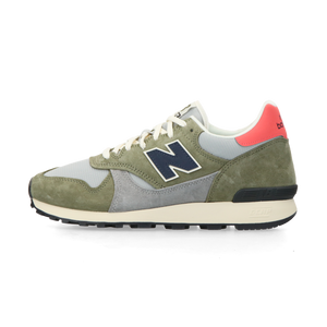 New Balance U475BA (green / grey / red / black)