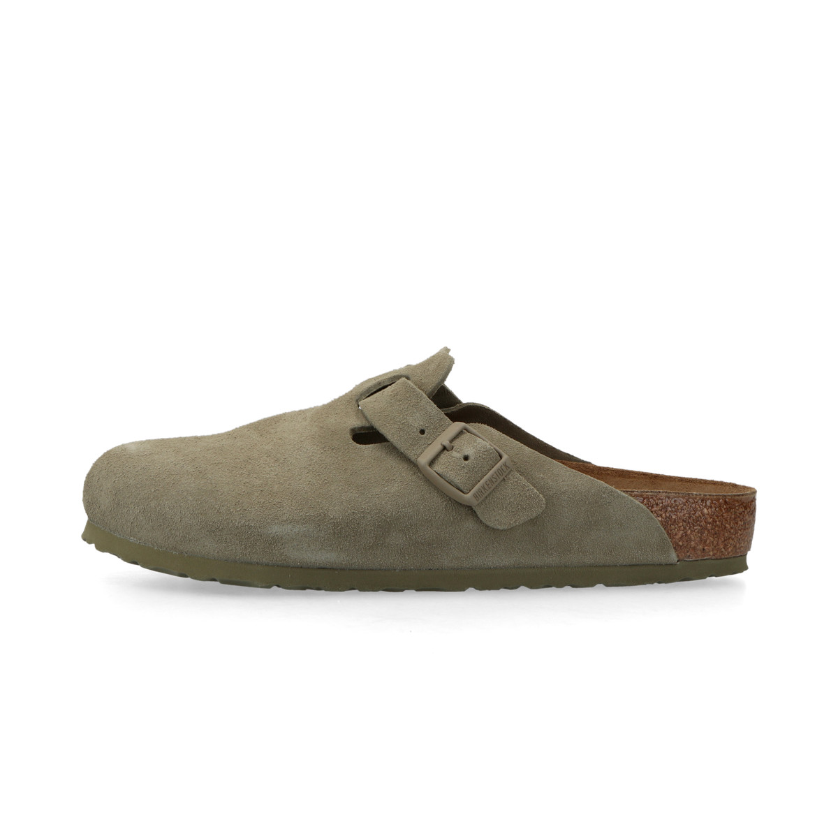 Birkenstock Boston Suede Leather grün 37 - Sneaker