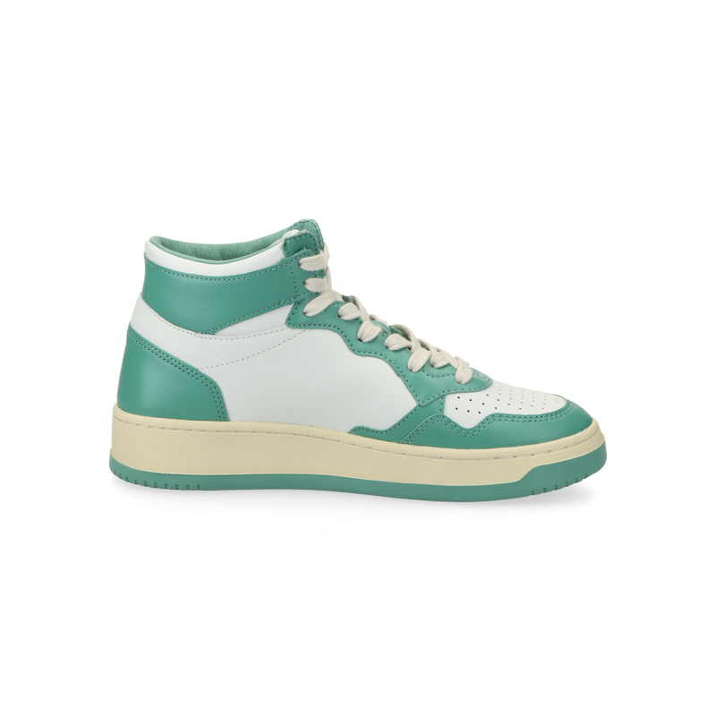 Autry Medalist Mid W (leat / leat white / malachite) | 43einhalb