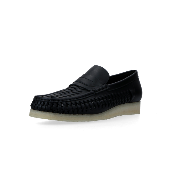 Clarks Originals WB Penny Weave (black leather) | 43einhalb Sneaker Store