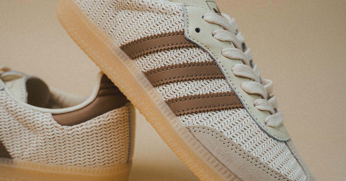 adidas Samba OG (cream white / crystal sand) | 43einhalb