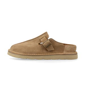 Clarks Solsbury Mule (dark sand suede)