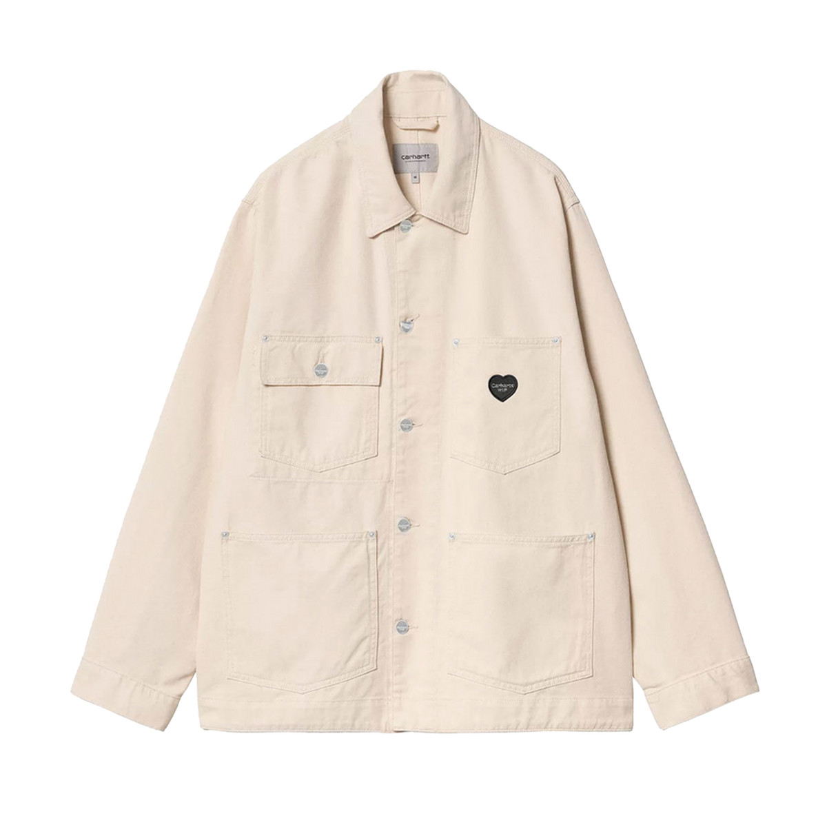 Carhartt WIP Drewe Chore Coat beige M - Jacken & Westen