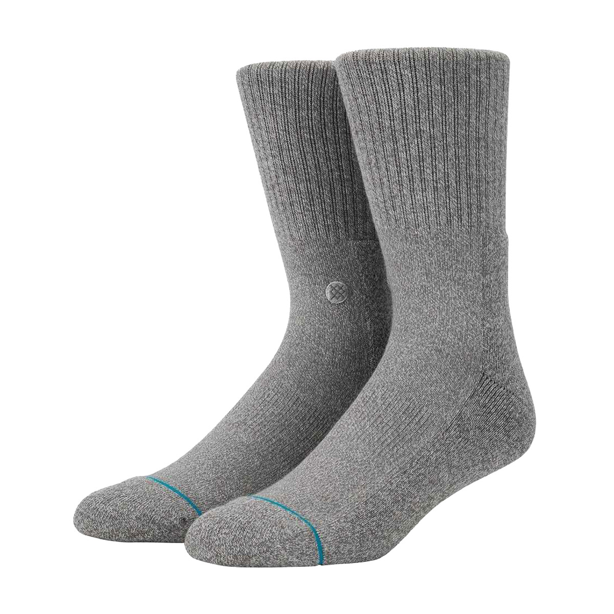 Stance Socks Icon 3 Pack grau M - Socken